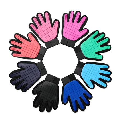 Silikon Haustierpflegehandschuhe