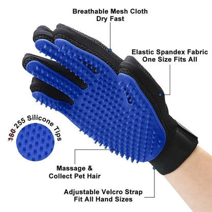 Silikon Haustierpflegehandschuhe